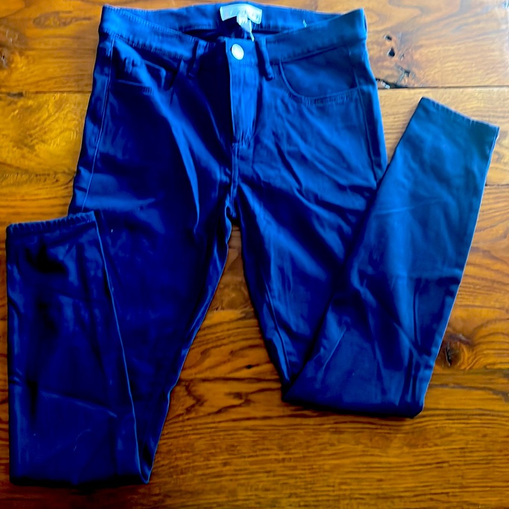 Suedes cotton blend skinny pants from Loft NWT